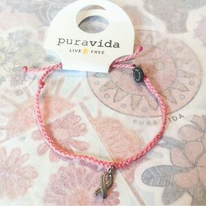 Pura Vida Jewelry Pura Vida Breast Cancer Awareness Bracelet